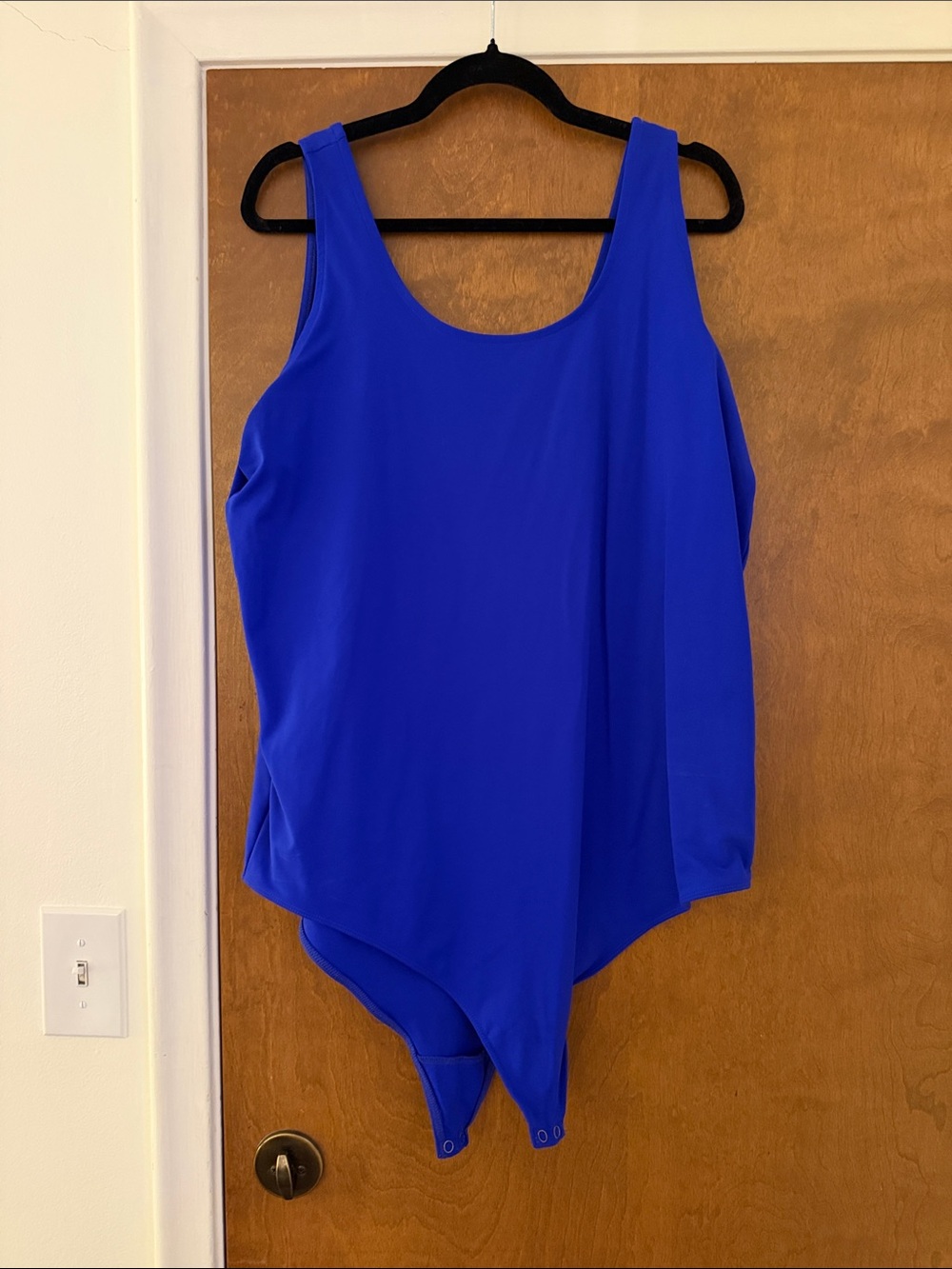 torrid Royal Blue Scoop Neck Sleeveless Bodysuit